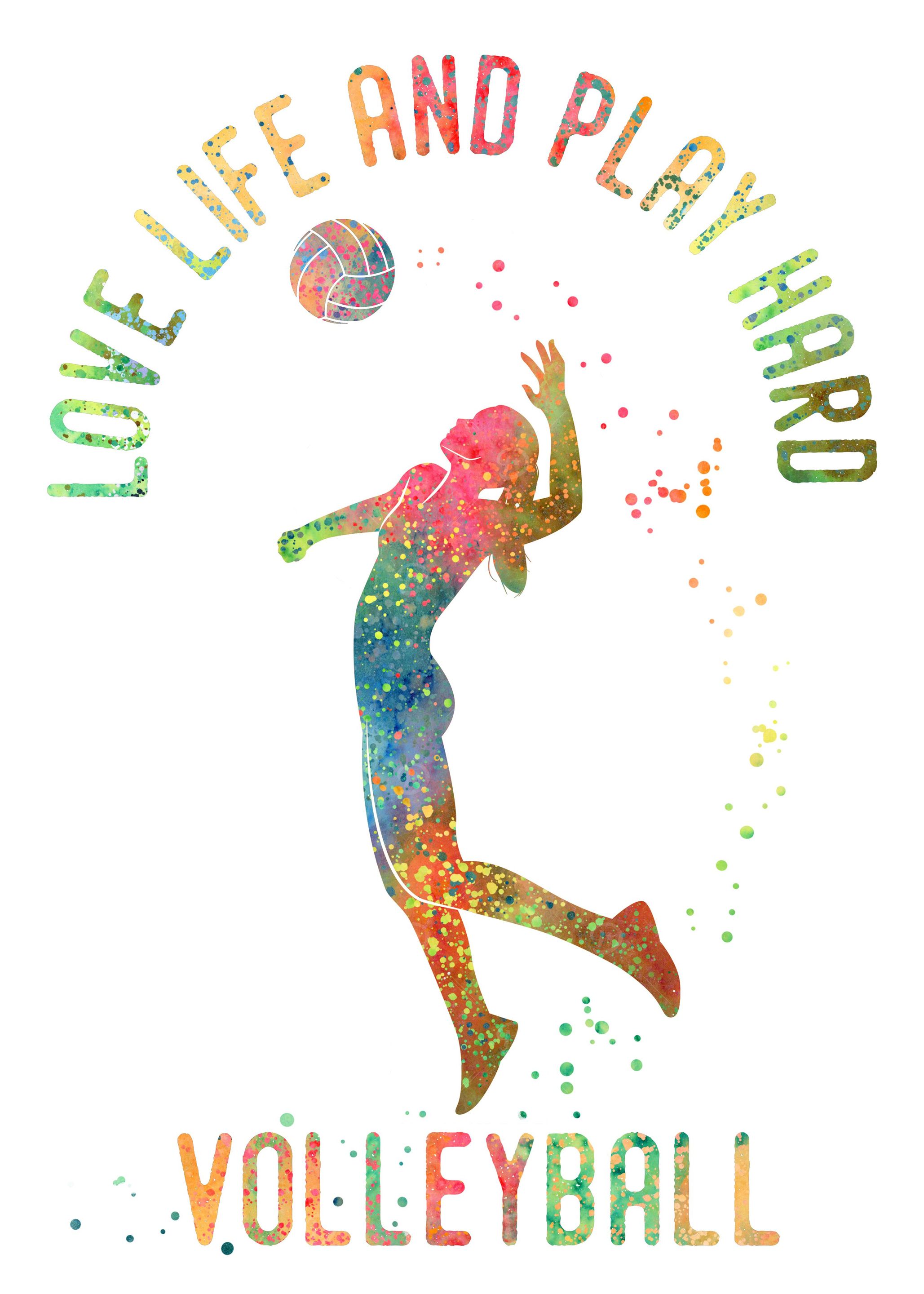 Volleyball girl
