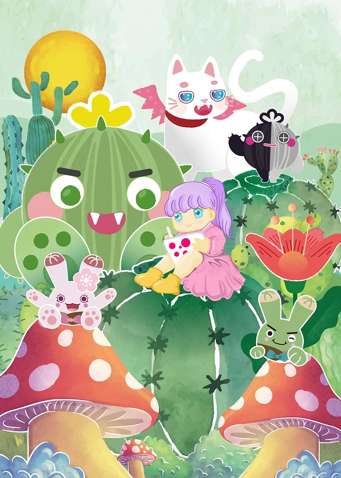 Happy Cactus Forest