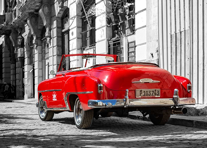 Vintage Car Havana Cuba