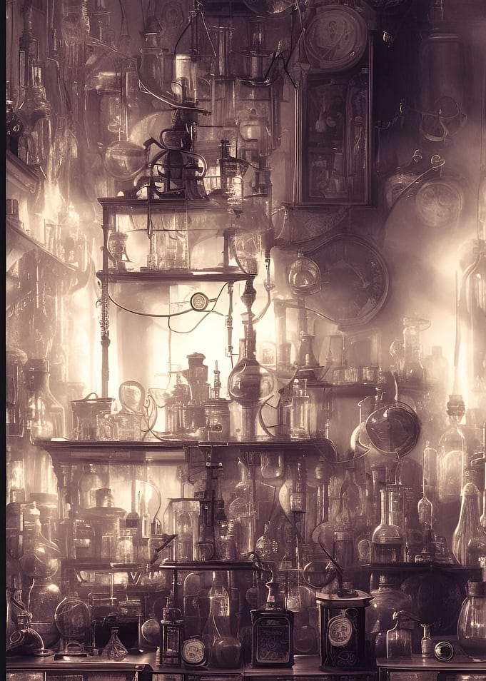 Steampunk Apothecary