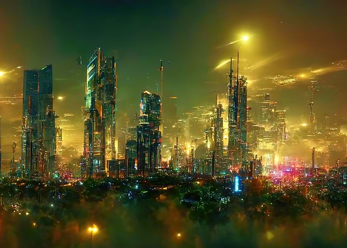Cyberpunk Neon City