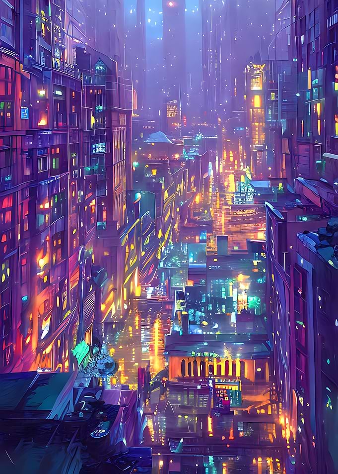 Berlin City Painting