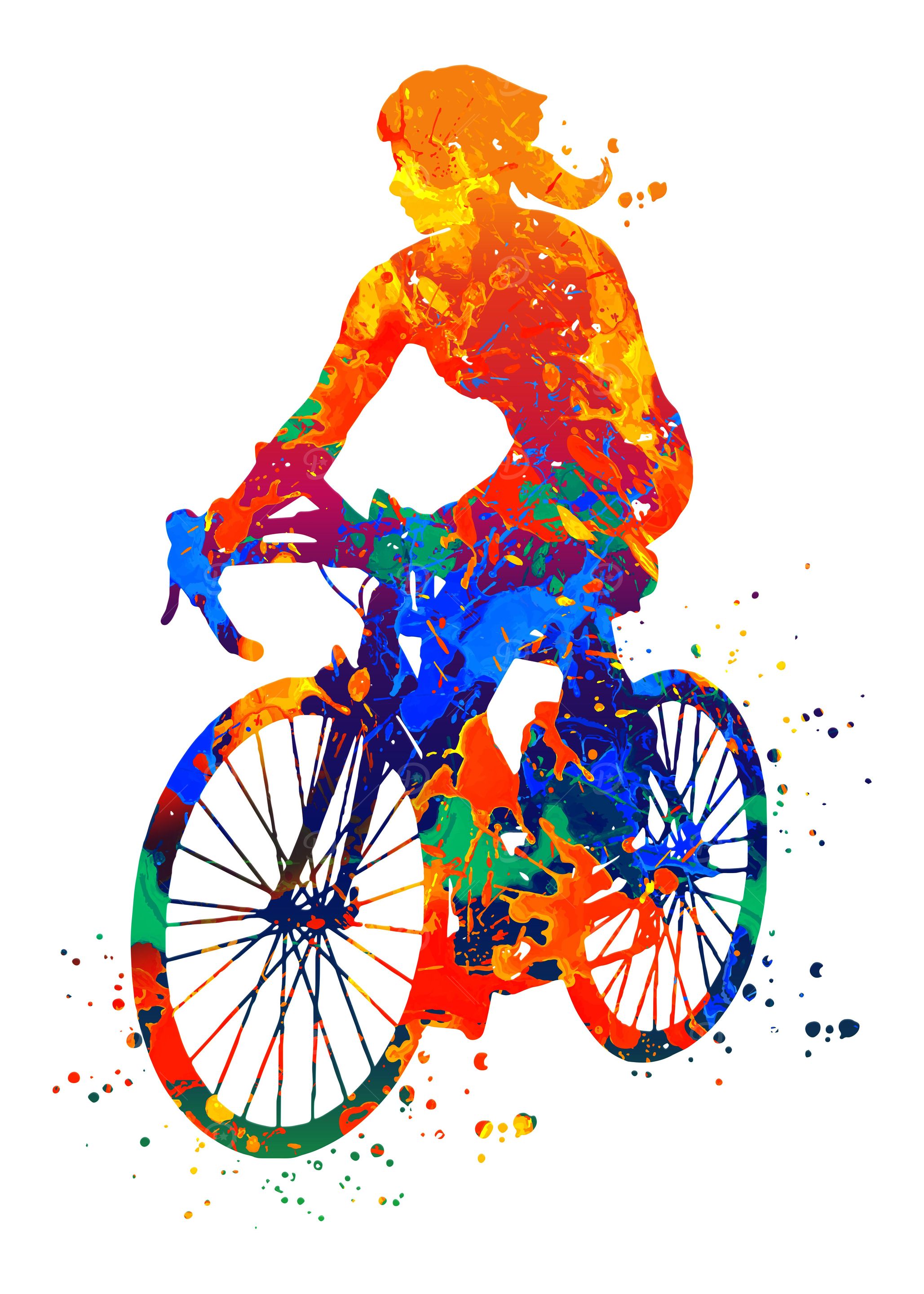 Cyclist Girl
