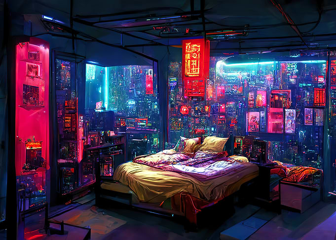 Cyberpunk Room