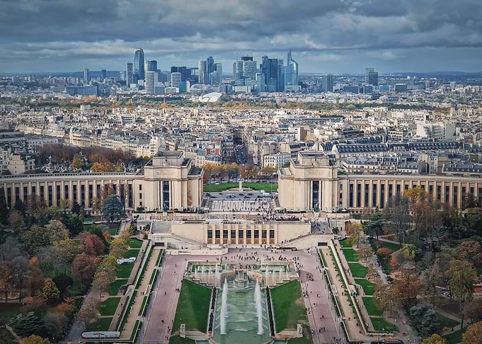 Sightseeing Paris view