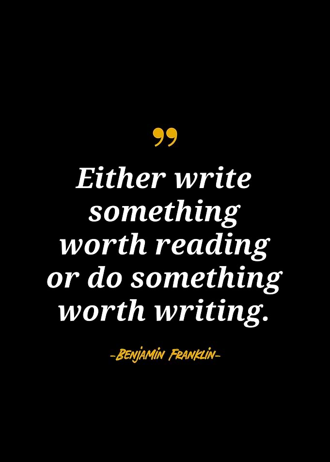 Benjamin Franklin Quotes