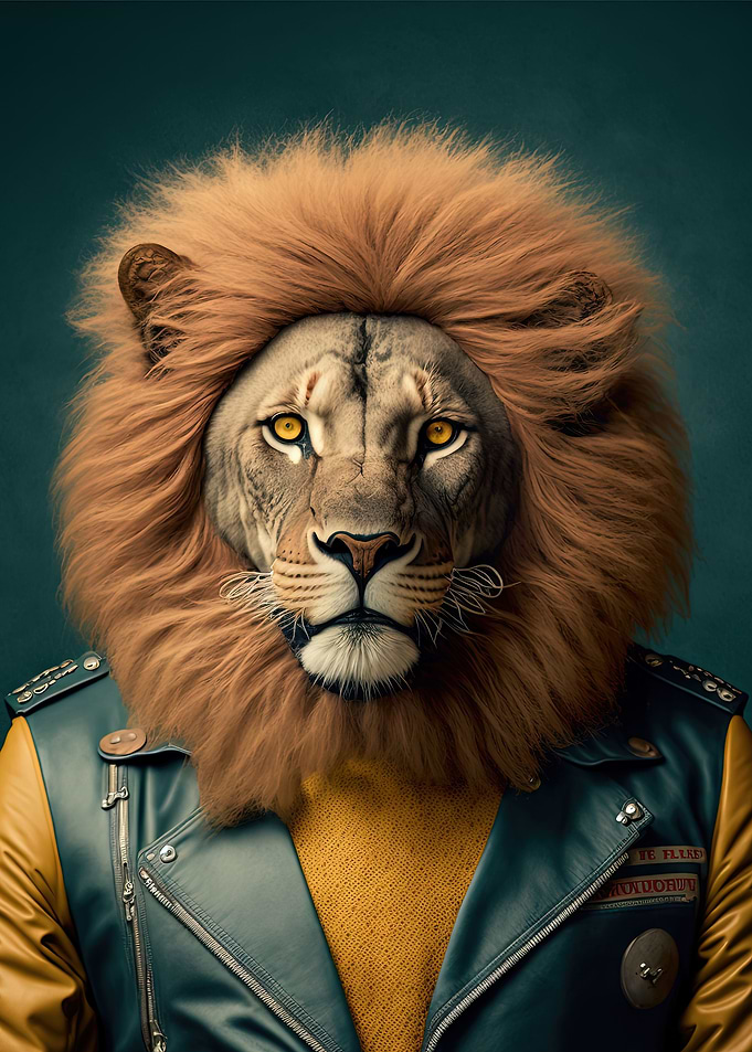 Biker Lion