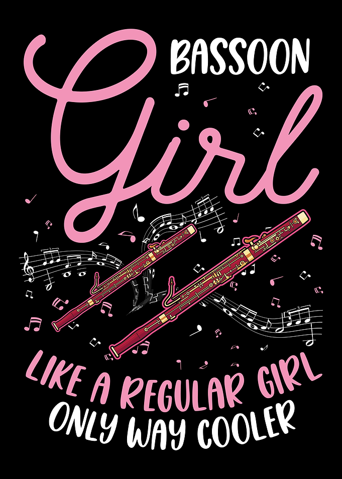 Bassoon Girl Bassoonist Pl
