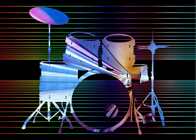 PSYCHEDELIC RETRO DRUMS