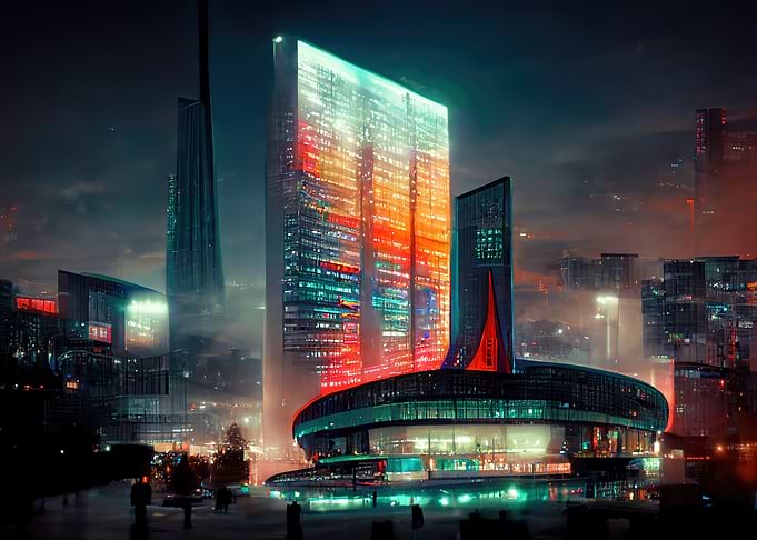 Cyberpunk Neon City