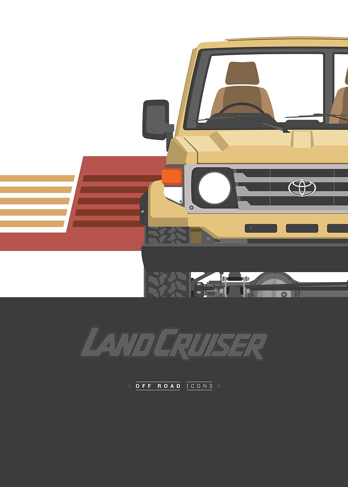 FJ70 Firefly yellow