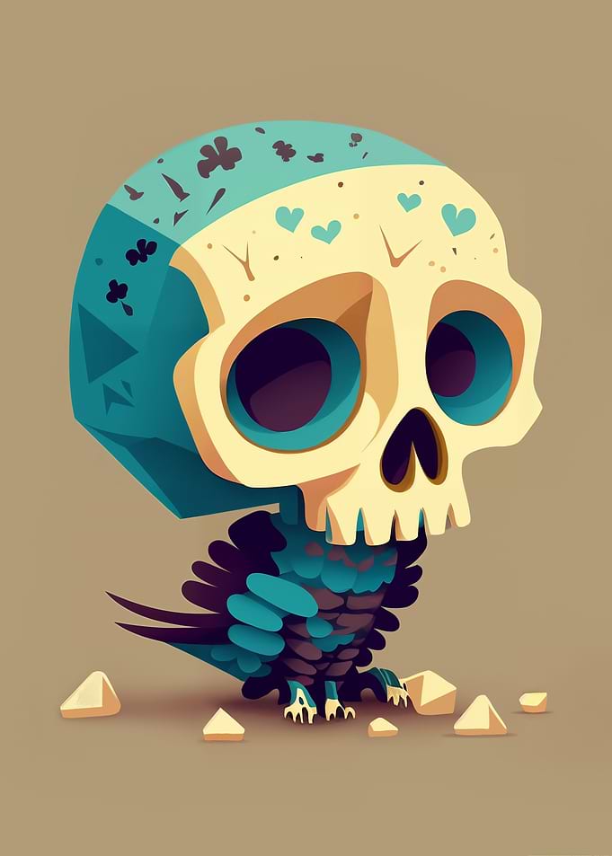 Little bird skull
