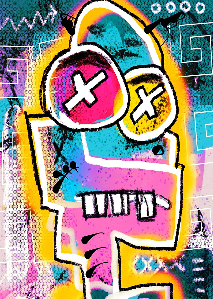 Neo Expressionism Colorful