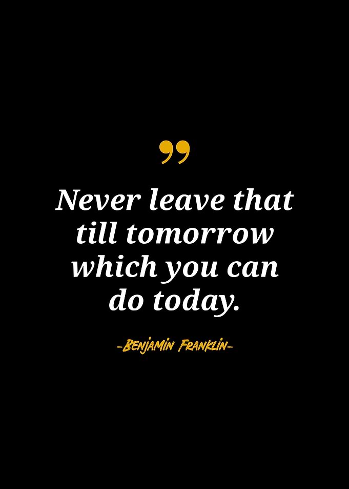 Benjamin Franklin Quotes