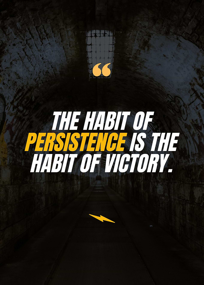 Persistence Positive Quote