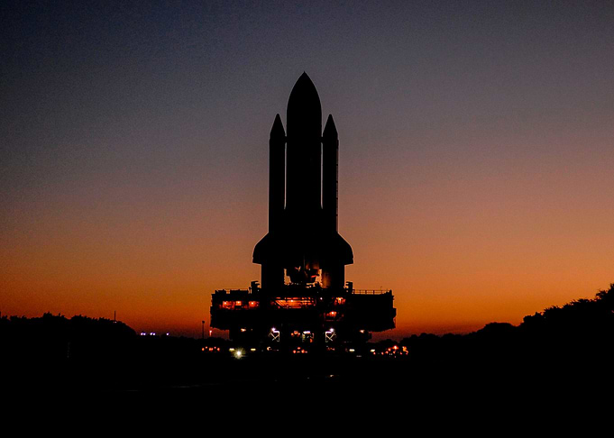 Space Shuttle Silhouette