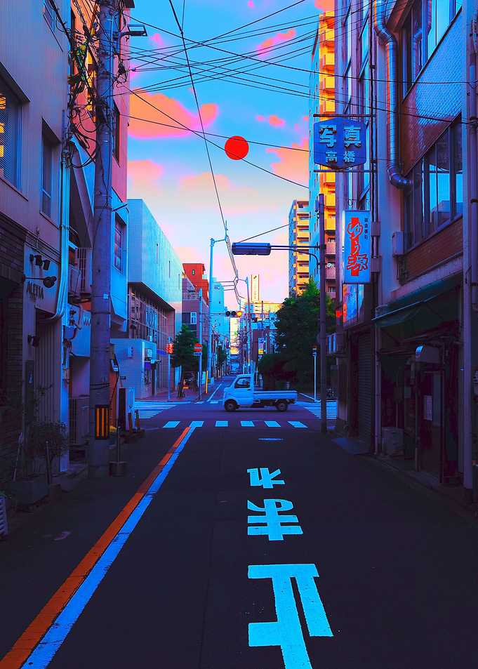 Sunny Day in Japan