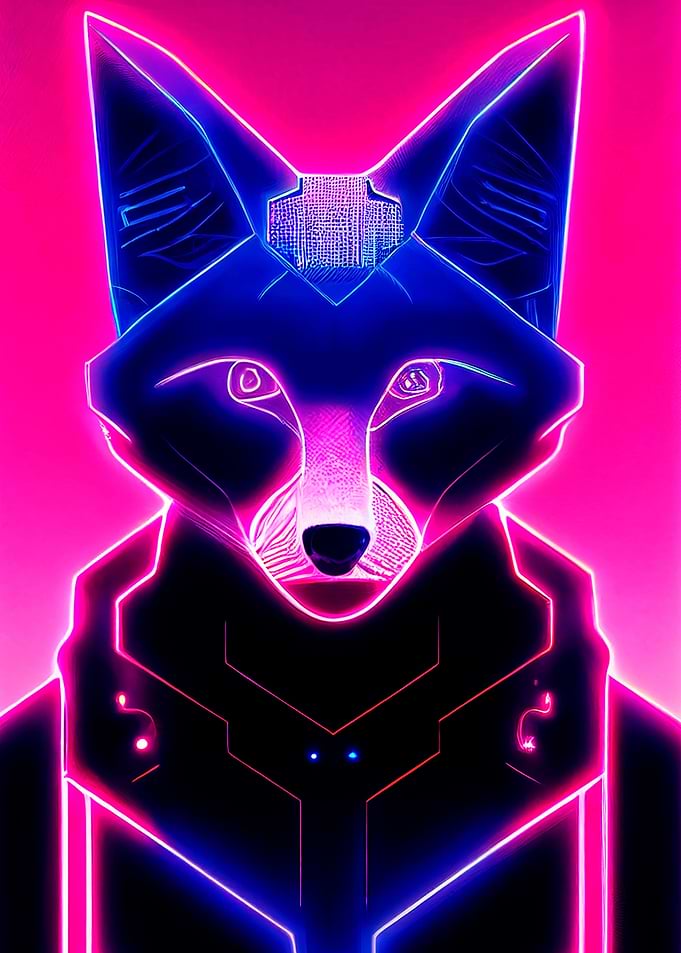 neon fox