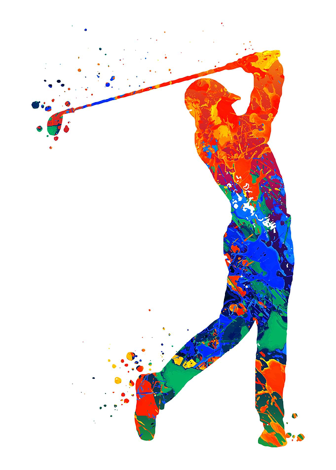 Golf Player Man