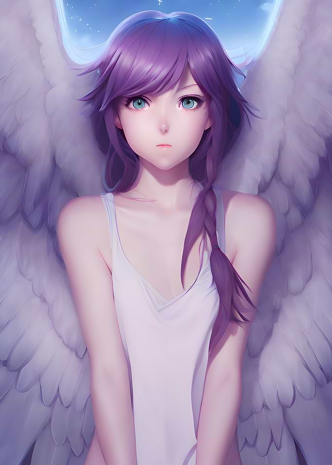 Anime Angel Girl Cute