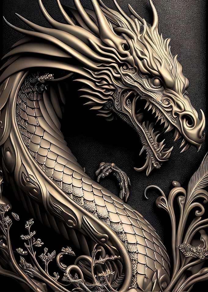 The Mighty Silver Dragon