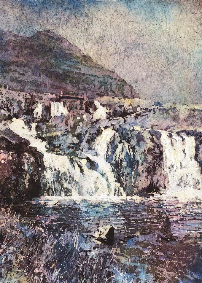 Kirkjufell waterfall
