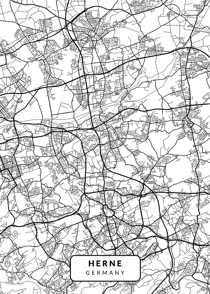 Herne Germany Map