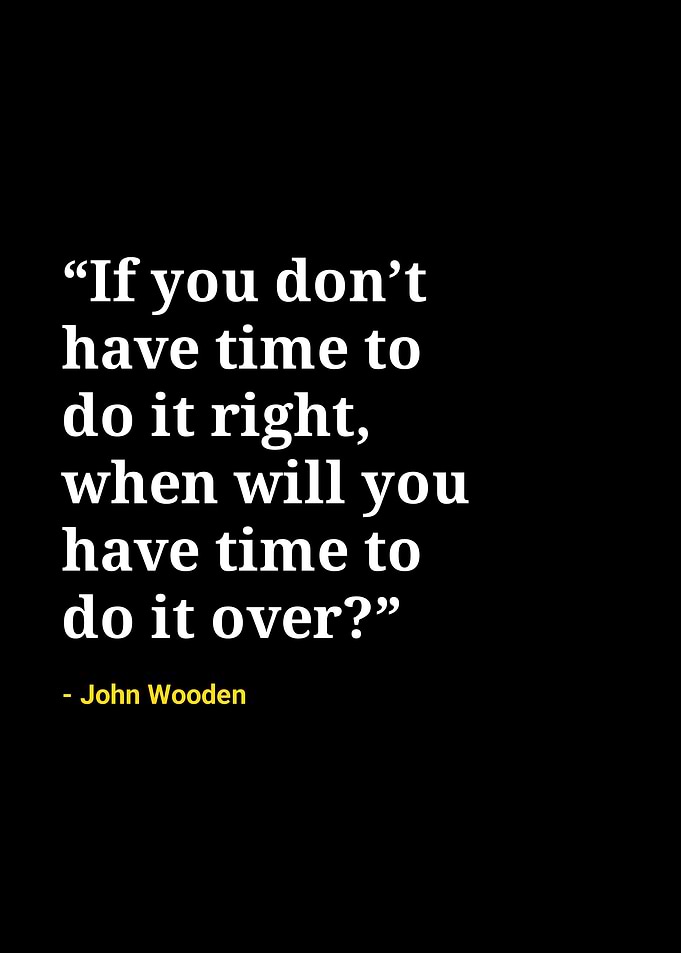 John wooden quotes