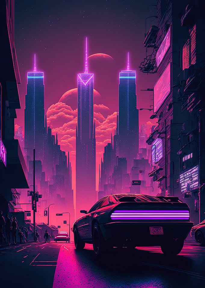 Futuristic City Cruiser