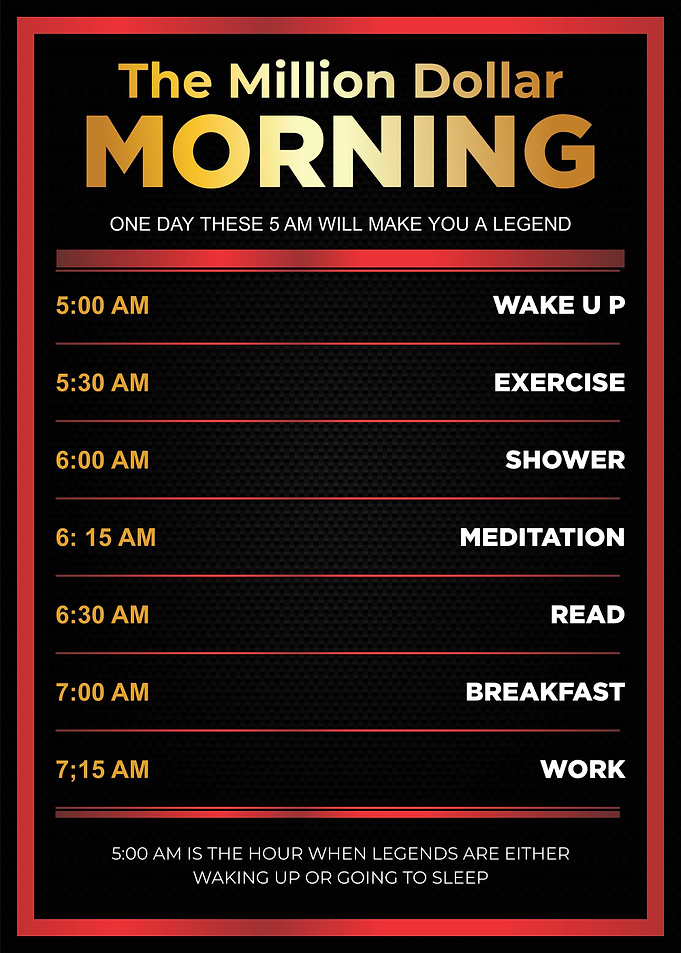 The million dollar morning