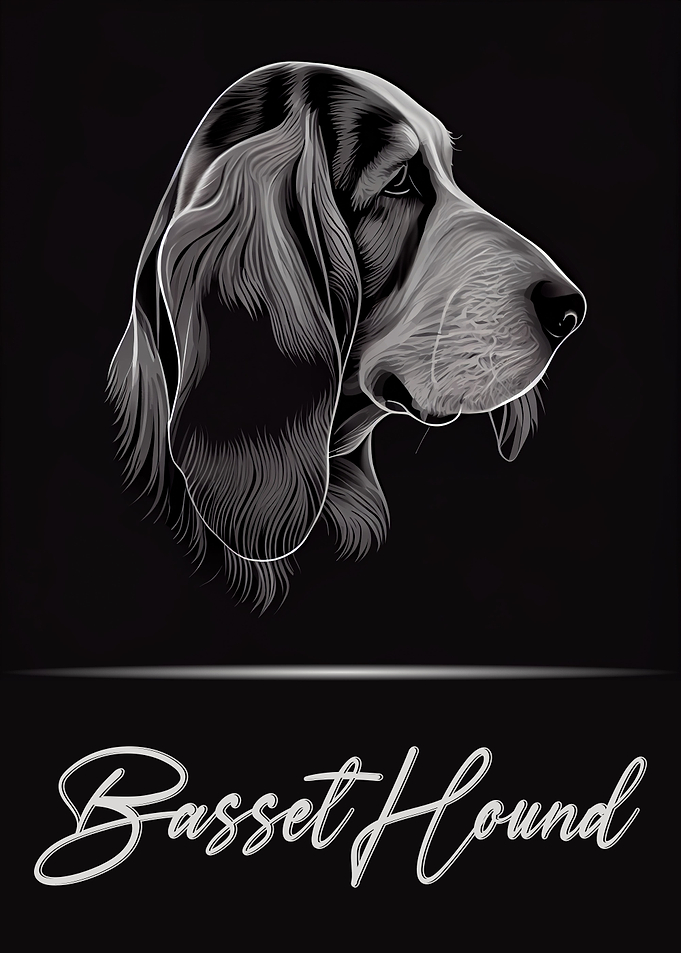 Basset Hound Portrait