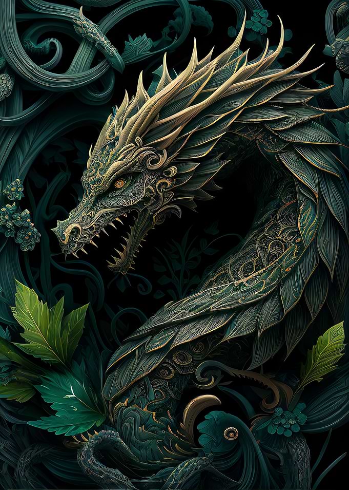 The Mighty Green Dragon