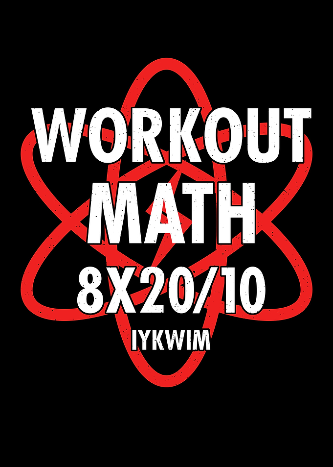 Workout Math Plan