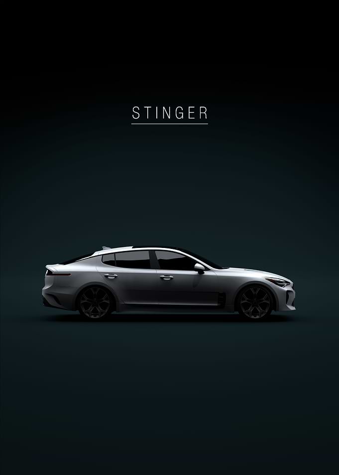 2018 Stinger GT White