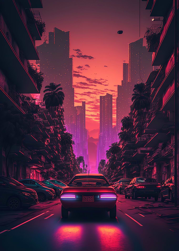 Synthwave City Auto