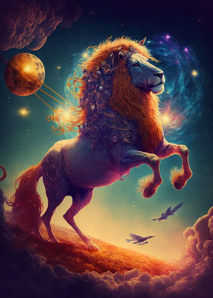 Mythical Lion