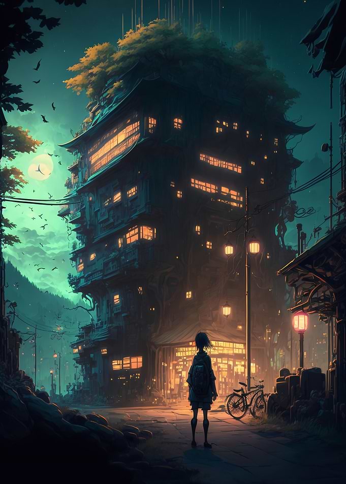 Cyberpunk Studio Ghibli 7
