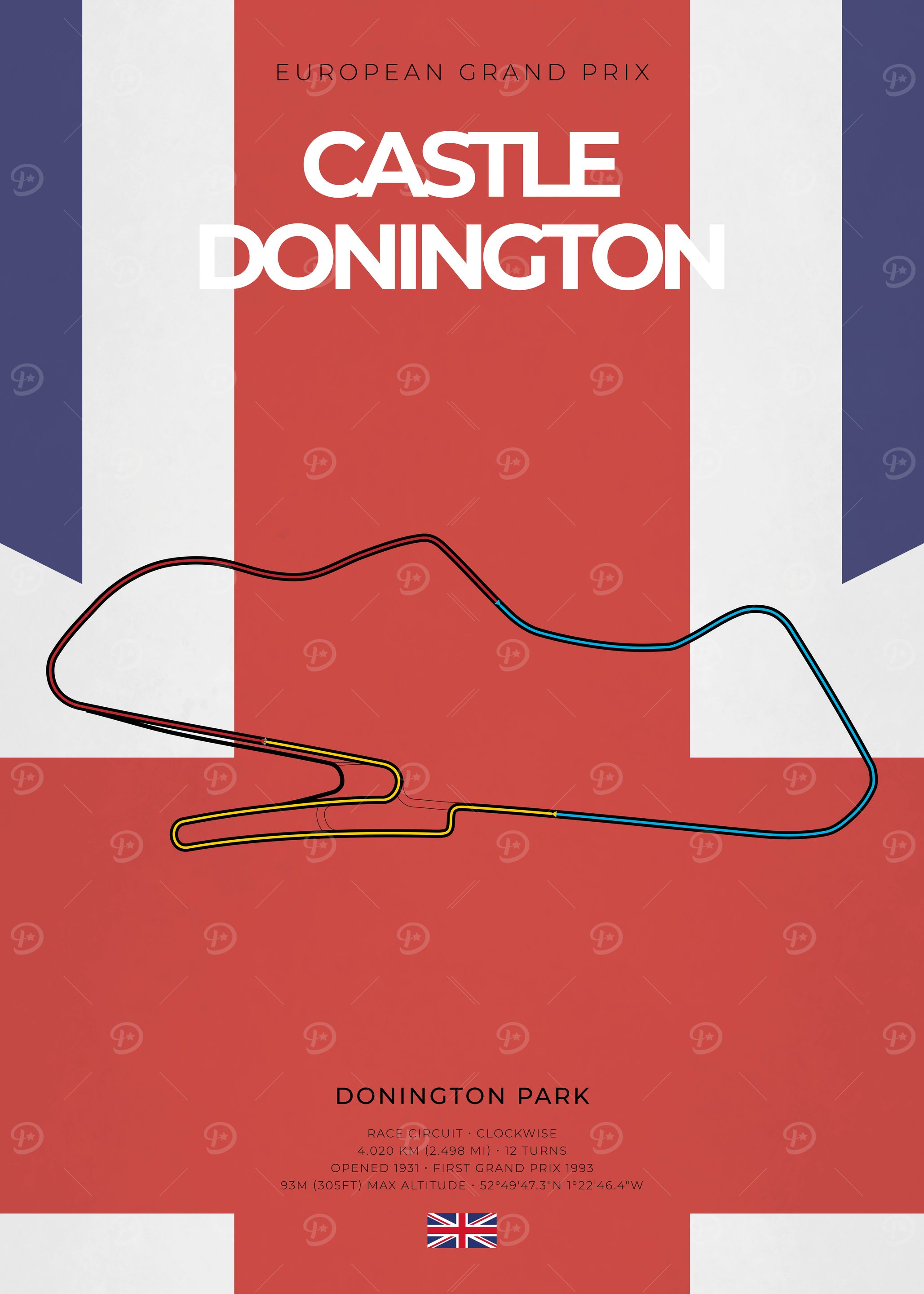 Castle Donington F1 Track