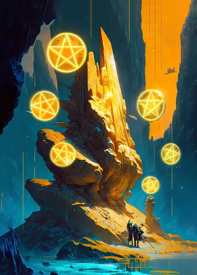 6 of Pentacles MySTDeck