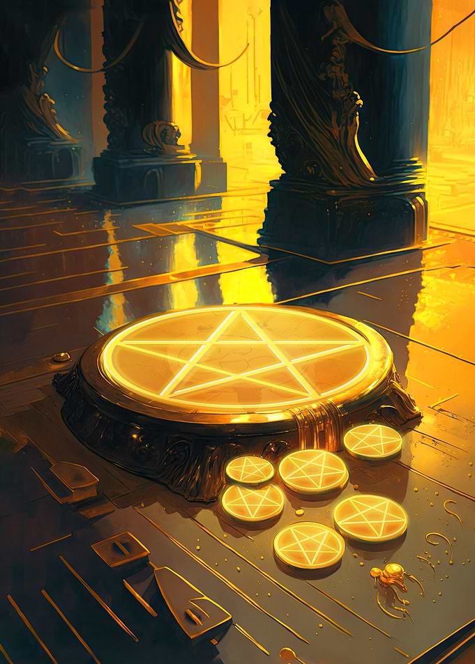 7 of Pentacles MySTDeck