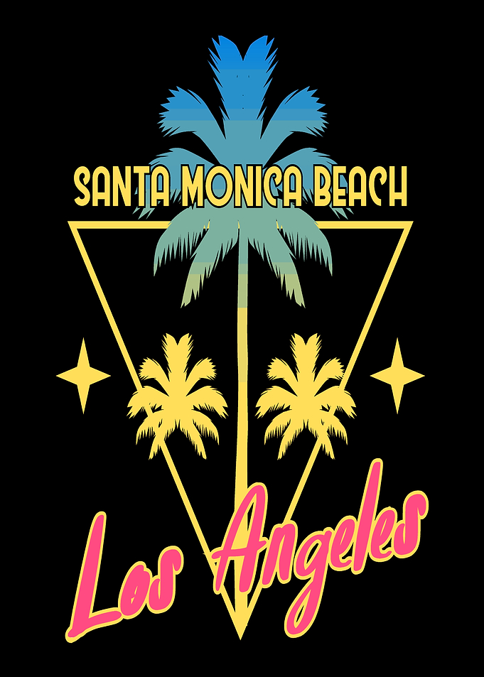 Santa Monica Beach USA