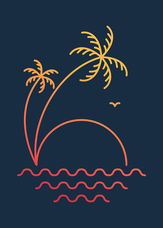 Tropical Summer Beach Vaca