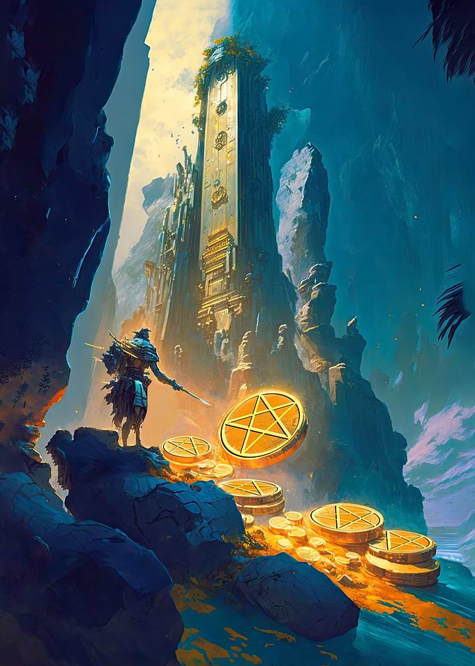 5 of Pentacles MySTDeck
