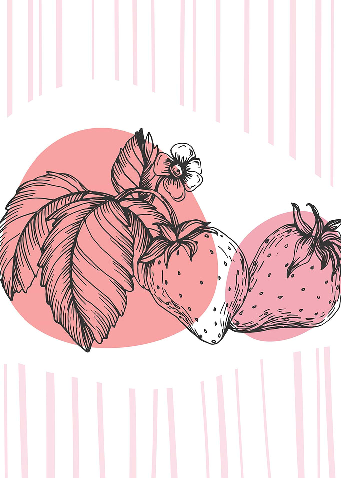 Strawberry Art