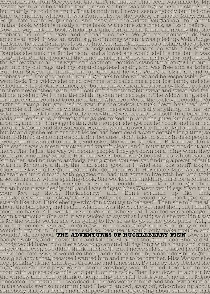 Adventures of Huck Finn
