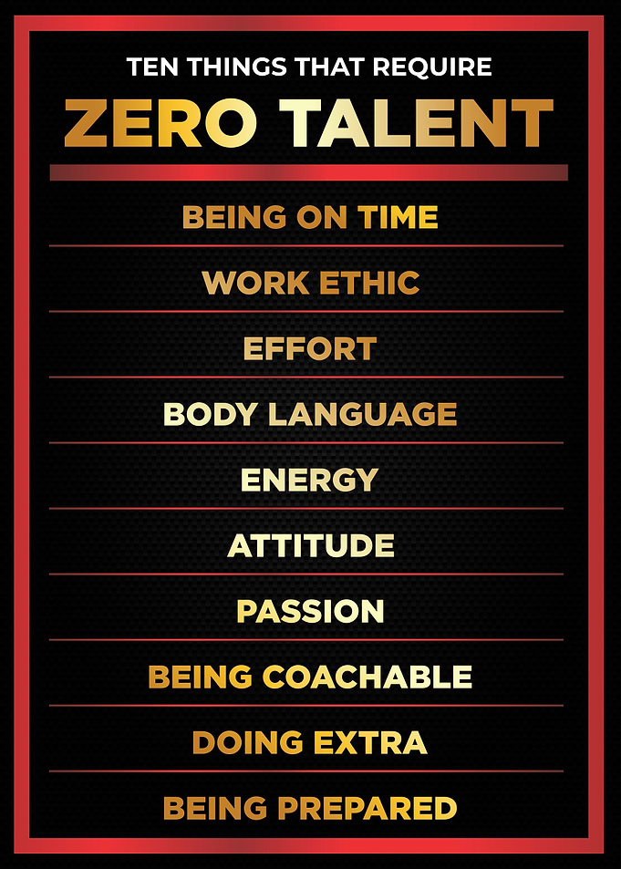 zero talent