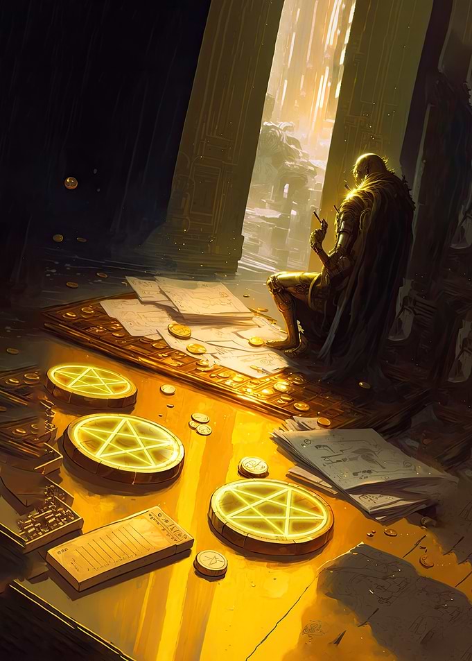 3 of Pentacles MySTDeck