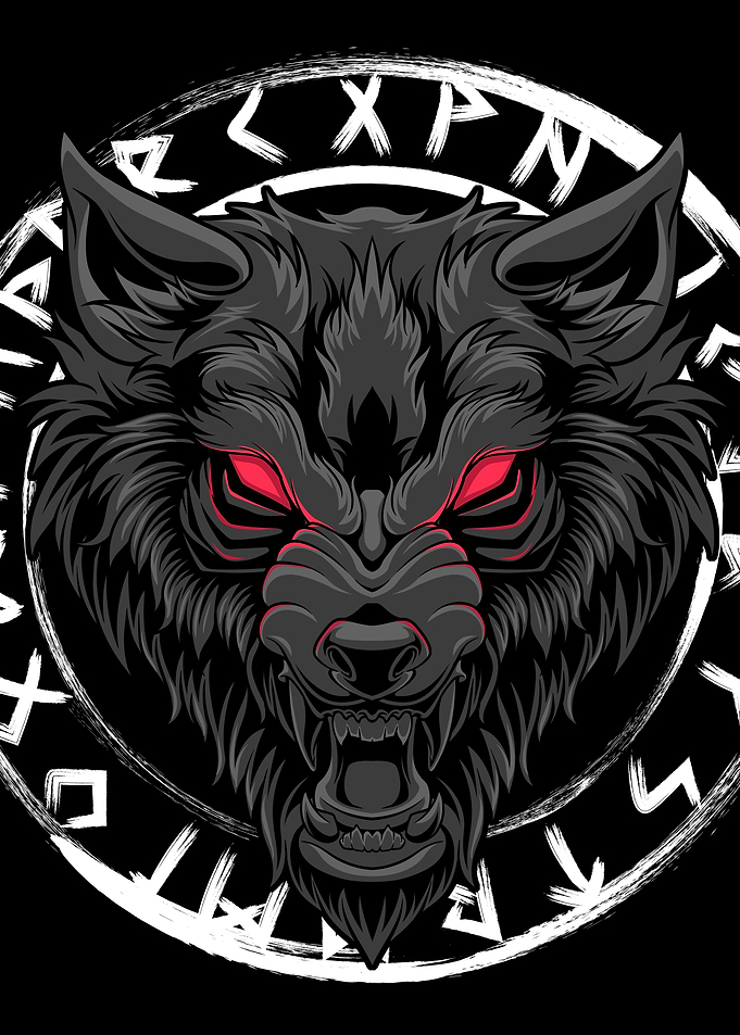 Fenrir Wolf Runes