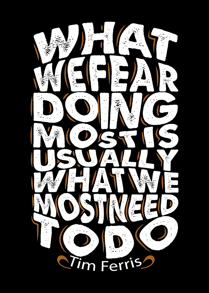 What we fear doing most