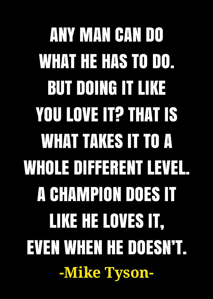 Mike Tyson quote
